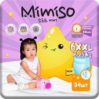 Трусики-подгузники Mimiso 6 XXL 16-25 кг (34 шт)