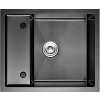 Кухонная мойка Gerhans K36050B-X (черный)