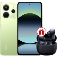 Телефон Xiaomi Redmi Note 14 8GB/256GB международная версия (зеленый) + наушники Xiaomi Redmi Buds 6 Lite (черный) по акции