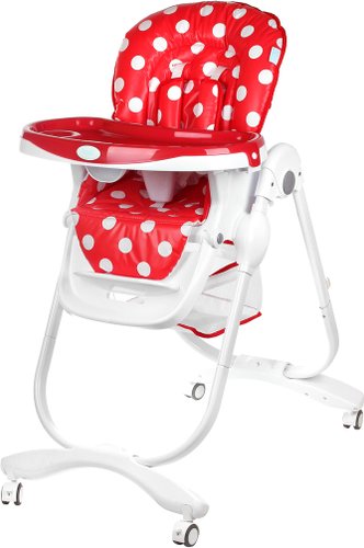 Высокий стульчик Nuovita Fantasia (клубника со сливками)
