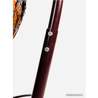 Подвесной диван M-Group Лежебока 11180207 (с коричневым ротангом/оранжевая подушка)