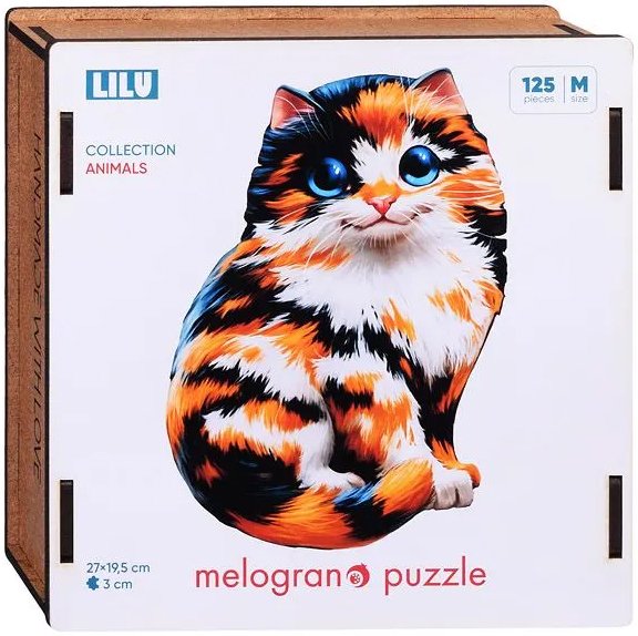 

Пазл Melograno Кошка Лилу MPZCAN4-M (125 эл)