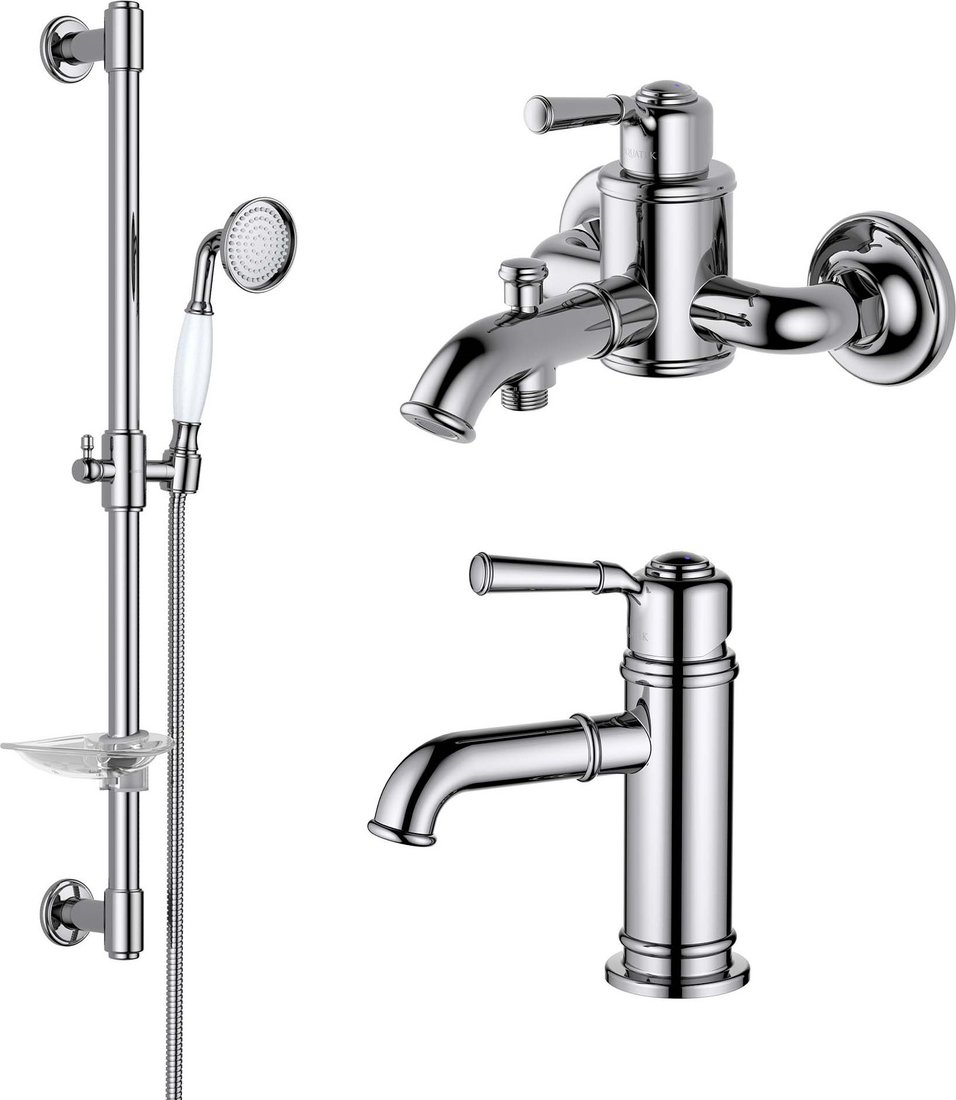 

Комплект смесителей Aquatek Классик AQ1530CR