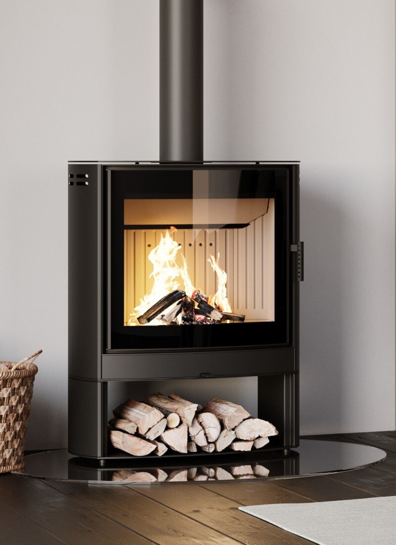 

Свободностоящая печь-камин Hajduk Elipse F2