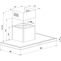 Кухонная вытяжка Schtoff AMG TD 900 Black (черный)