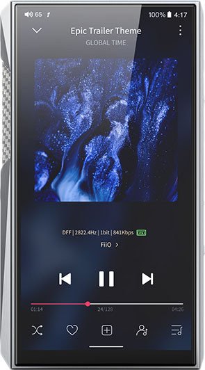 

Hi-Fi плеер FiiO M23 (серебристый)