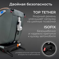 Детское автокресло Bubago Noxa BG 177-2 (серый)