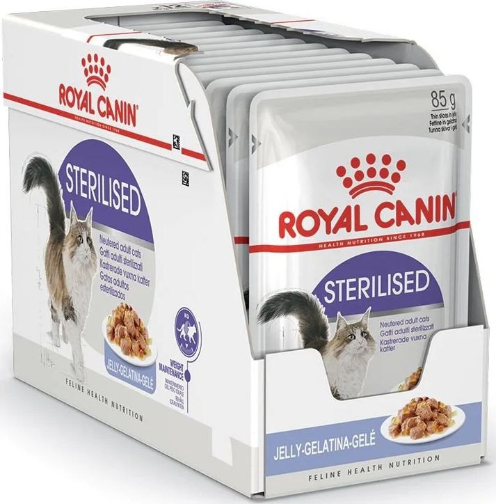 Пресервы Royal Canin Sterilised in Jelly кусочки в желе 28x85 г
