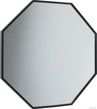 Зеркало AksHome Radiant 60x60 (черный)