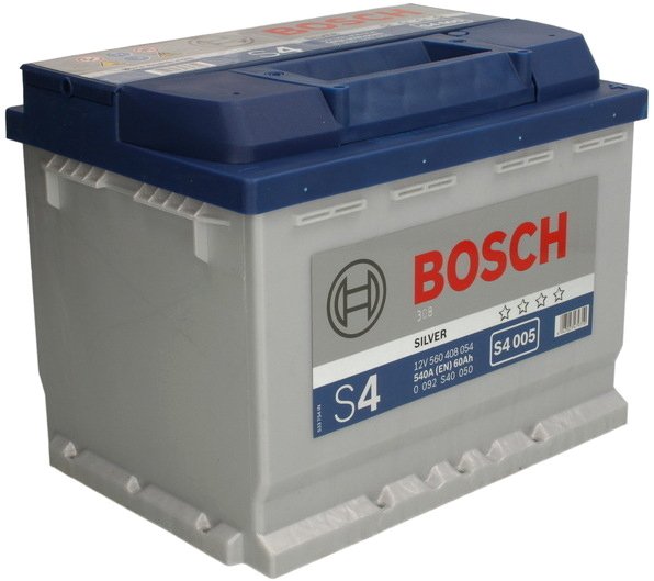 

Автомобильный аккумулятор Bosch S4 005 (560408054) 60 А/ч