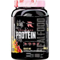 Протеин сывороточный (изолят) Reckful Real food Protein isolate-mix NO lactose (клубника/банан, 900г)