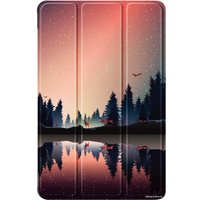 Чехол для планшета JFK Smart Case для Huawei MatePad SE 10.4 (закат на озере)