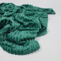 Плед Loon Лайнз 200х220 (темно-зеленый)