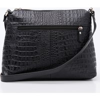 Женская сумка Franchesco Mariscotti 1-4135к (флорида крокодил, черный)