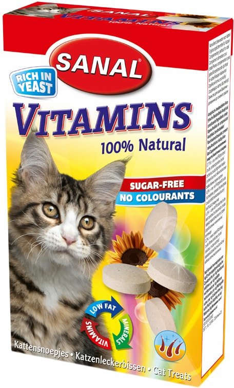 

Лакомство для кошек Sanal Vitamins 50 г