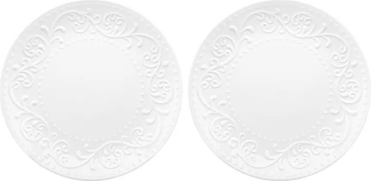 

Набор тарелок Elan Gallery Ажур 230249 (New Bone China)