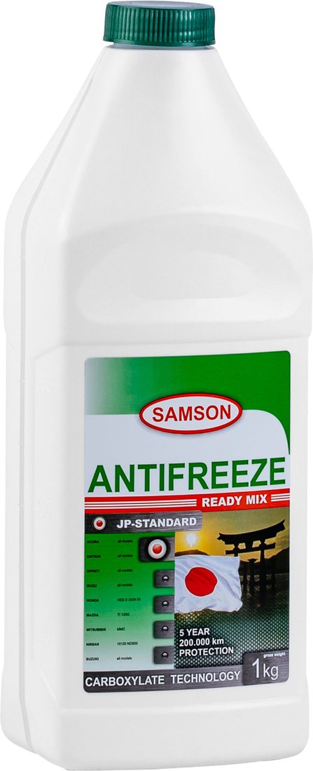 

Антифриз Samson JP-STANDARD Green Ready Mix 1кг