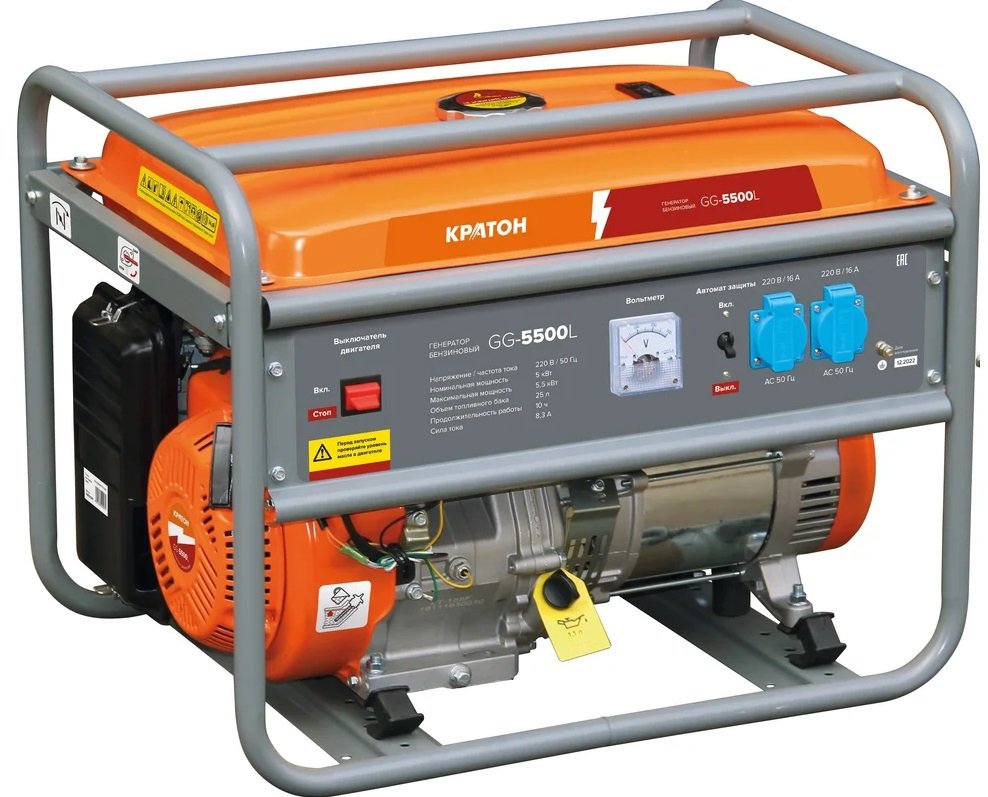

Бензиновый генератор Кратон GG-5500L