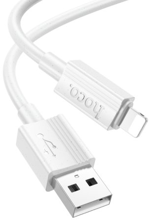 

Кабель Hoco X107 USB Type-A - Lightning (1 м, белый)