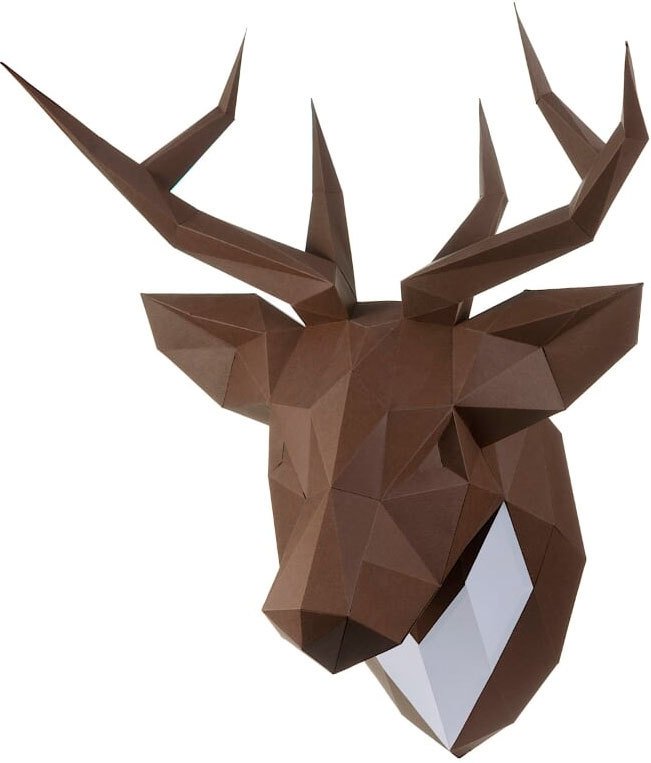 

PaperCraft PAPERRAZ Олень Петрович (шоколадный)