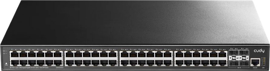 

Управляемый коммутатор 3-го уровня Cudy GS5048S4 1.0