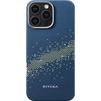 Чехол для телефона Pitaka StarPeak Tactile Woven для iPhone 16 Pro Max (синий)