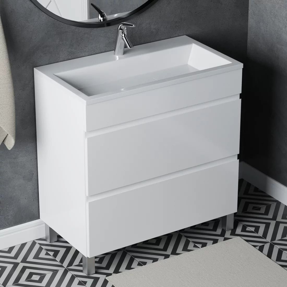 

Vela Тумба под умывальник Vela Мира 80Н под Absolute TU26921