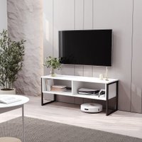 Тумба Mio Tesoro Luna Loft (белый/черный)