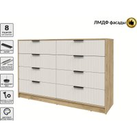 Комод Интерлиния Концепт Лайн КТ-К157 (дуб золотой/кашемир)