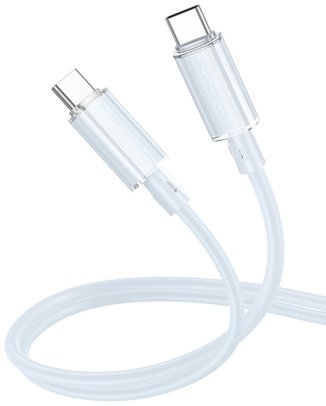 

Кабель Borofone BX112 USB Type-C - USB Type-C (1 м, синий)