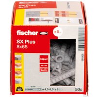Дюбель универсальный Fischer SX Plus 8X65 568108 (50 шт)