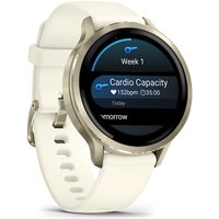 Умные часы Garmin Venu 4 41 мм (золотистый/слоновая кость)