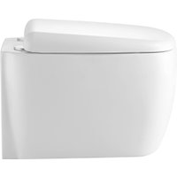 Унитаз подвесной Roxen Martin в комплекте с инсталляцией StounFix Dual Fresh 6 в 1 968524 (кнопка: белый/хром)