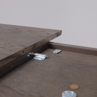 Кухонный стол Оримэкс Авеню 1450-1950x850 (темное масло/темное масло)