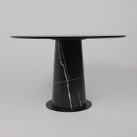 Кухонный стол Lepremo AV 1317 HPL+МДФ 1200 (черный тунис/черный)