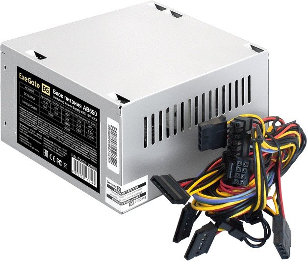 

Блок питания ExeGate AB650 EX292143RUS-PC