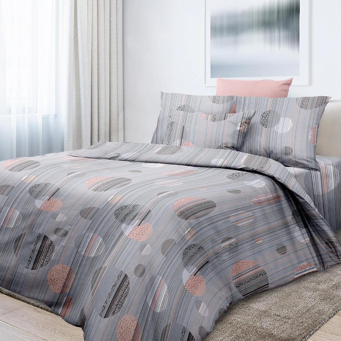 

Постельное белье Реноме 1.5сп Урибарра 6653-1