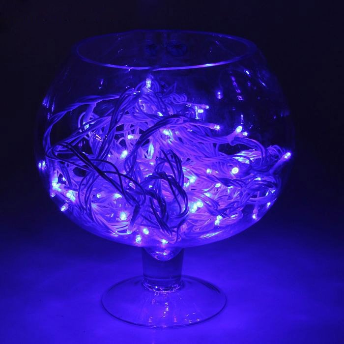 

Новогодняя гирлянда Luazon Метраж Led-100 (10 м, синий) [1080033]
