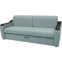 Диван Сириус Лидер-3 НПБ (Eva 25 велюр светло-зеленый)