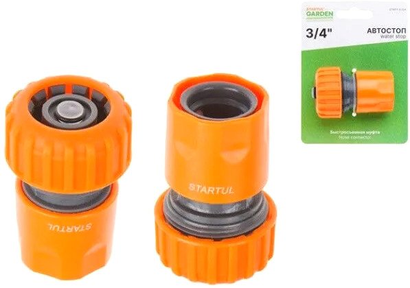 

Коннектор Startul Garden Муфта быстросъемная 3/4″ с автостопом ST6011-5-3/4