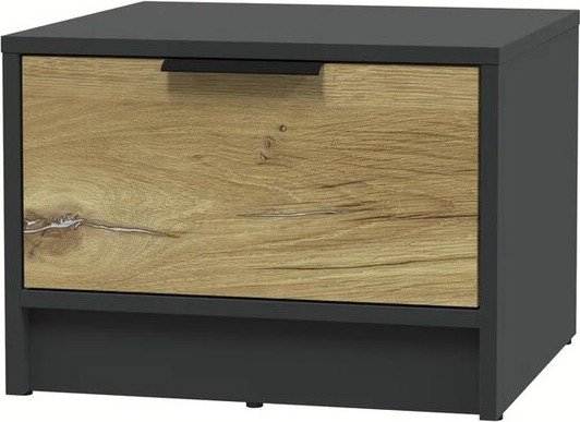 

Комоды, тумбы Интерлиния Концепт КТ-ТК1-35 (дуб нокс/антрацит)