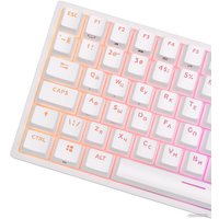 Клавиатура Royal Kludge RK84 RGB (белый, RK Red)