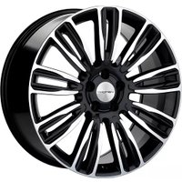 Литые диски Khomen KHW2004 20x8.5" 5x108мм DIA 63.4мм ET 45мм Black-FP