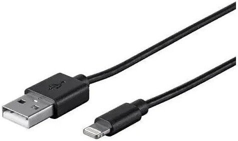 Кабель ttec 2DK7508S USB Type-A - Lightning (1м, черный)