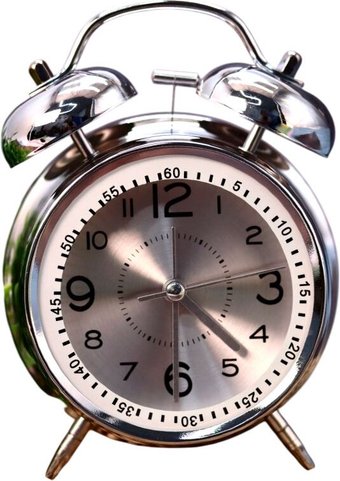 Настольные часы ILikeGift Wake up clock 860-02 (серый)