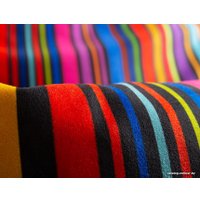 Кресло-мешок LoftyHome Груша L (велюр, штрихи принт)