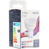 Светодиодная лампочка Yeelight Smart Bulb W1 Multicolor YLDP004-A GU10 4.5 Вт