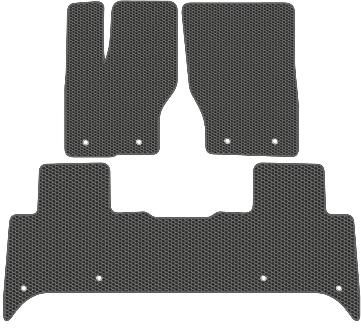 

Комплект ковриков для авто Alicosta Land Rover Discovery V (suv / L462) 2016 - Н.В. (серый)