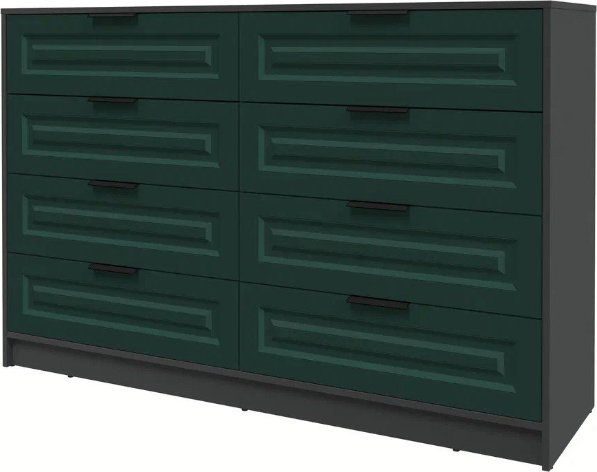 

Комод Интерлиния Концепт КТ-К157 Деко (антрацит/изумруд)