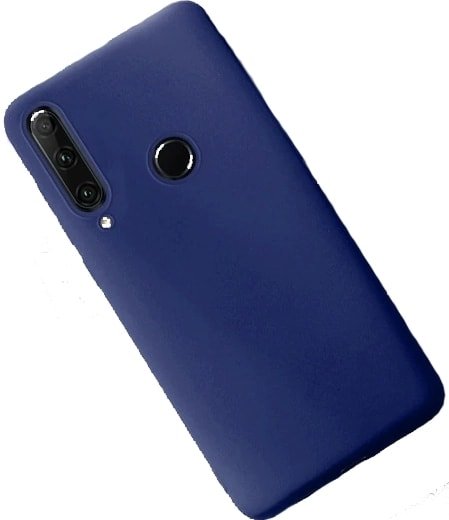 

Чехол для телефона Case Matte для Huawei Y6p (синий)